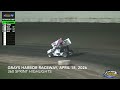 sprint cars highlights 4/18/26