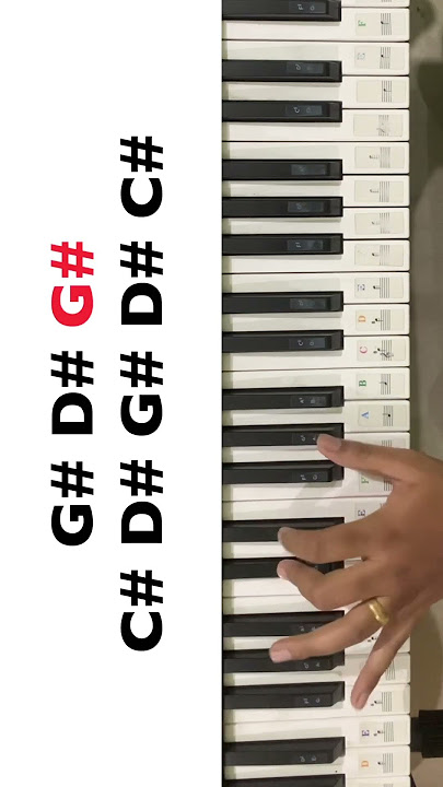 Saat Samundar Paar - पुरा गाना पियानो पर बजाना सीखे |Easy Piano Tutorial #Shorts | Keyboardist Subha