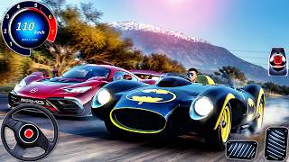 Batmobile and Police Car AUDI  Race Simulator - Sport Car Racing: Forza Horizon 5 - PC GamePlay #16 screenshot 5