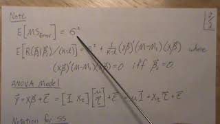 The Regression Approach to ANOVA (part 1/4): Partial F Test