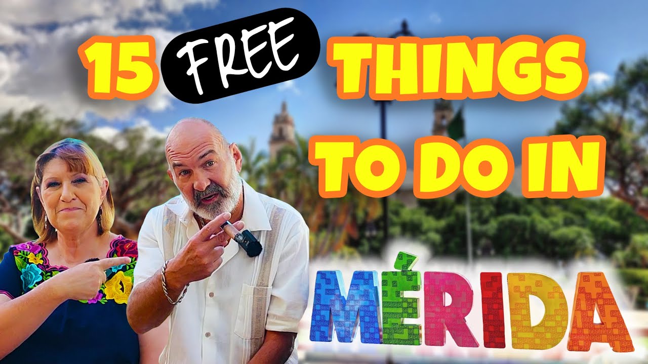 15 БЕСПЛАТНЫХ развлечений в Мериде!