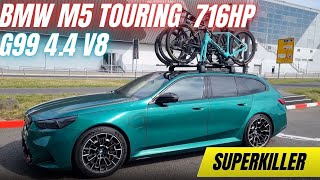 🚀 2026 BMW M5 Touring G99 | 718 HP Supercar Killer Family Car!