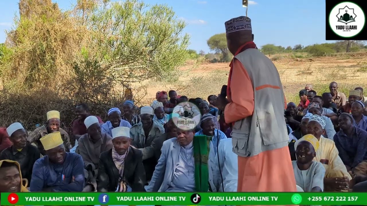 SHEIKHE IDRISA NKUSA SIKIYA ALIVYOWAUSIYA WAHUNI, NA QISWA CHA WANYAMA NA BINADAM, KIJIJIN KEYI KEYI