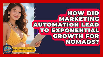 How Did Marketing Automation Lead To Exponential Growth For Nomads? - Digital Nomad Success Guide