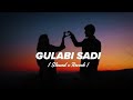 Gulabi Sadi - Sanju Rathore (Lyrics) | Lyrical Bam Marathi #lofimusic