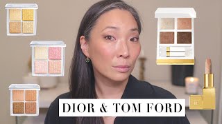 New Dior Glow Face Palettes and TF First Frost and Balm Frost TryOn