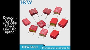 2PCS WIMA RED MKS2 5MM Film Capacitor Hi-Fi Audio 0.1UF 1NF 0.01UF 1UF 1.5UF 10UF 22NF 2200PF 0.22UF