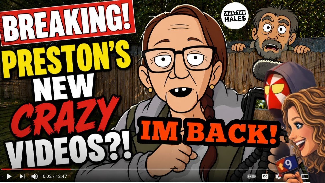 LIVE! I’M BACK! Preston MAKES 3 NEW CRAZY VIDEOS?! Targets, FAMILY, @WhatTheHale$ ?! Anti Hale$ ?!M