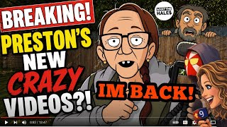 LIVE! I'M BACK! Preston MAKES 3 NEW CRAZY VIDEOS?! Targets, FAMILY, @WhatTheHale$ ?! Anti Hale$ ?!M