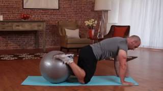 FITNESS BALL ATOMIC PUSH UP