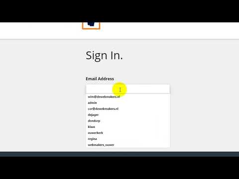 Login at Concrete5 8