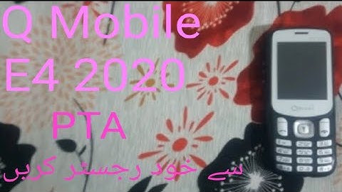 China Q Mobile E4 2020 Imei Repair & Change Code invalid sim & Emergency sim soloution Full Movie