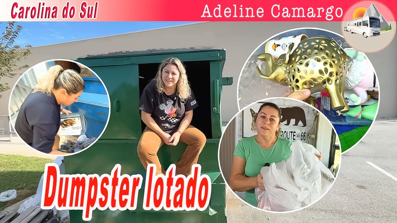 Os dumpster 😍 estão uma loucura é muita adrenalina 😂