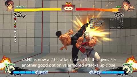 Fei Long SSF4X Alpha Breakdown