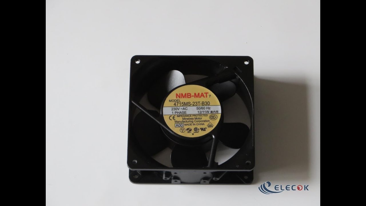 For NMB 4715MS-23T-B30 Fan 120*120*38mm AC 230V 12//11W