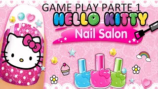 Hello kitty Salon de manicura Gameoplay Parte 1 screenshot 5