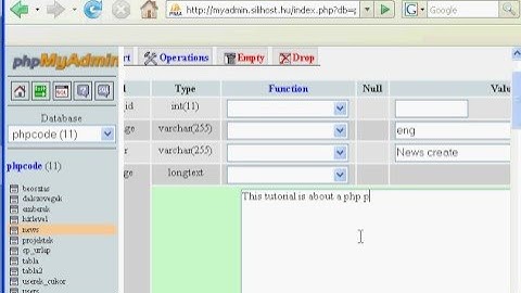 PHP tutorial to create news machine Part1