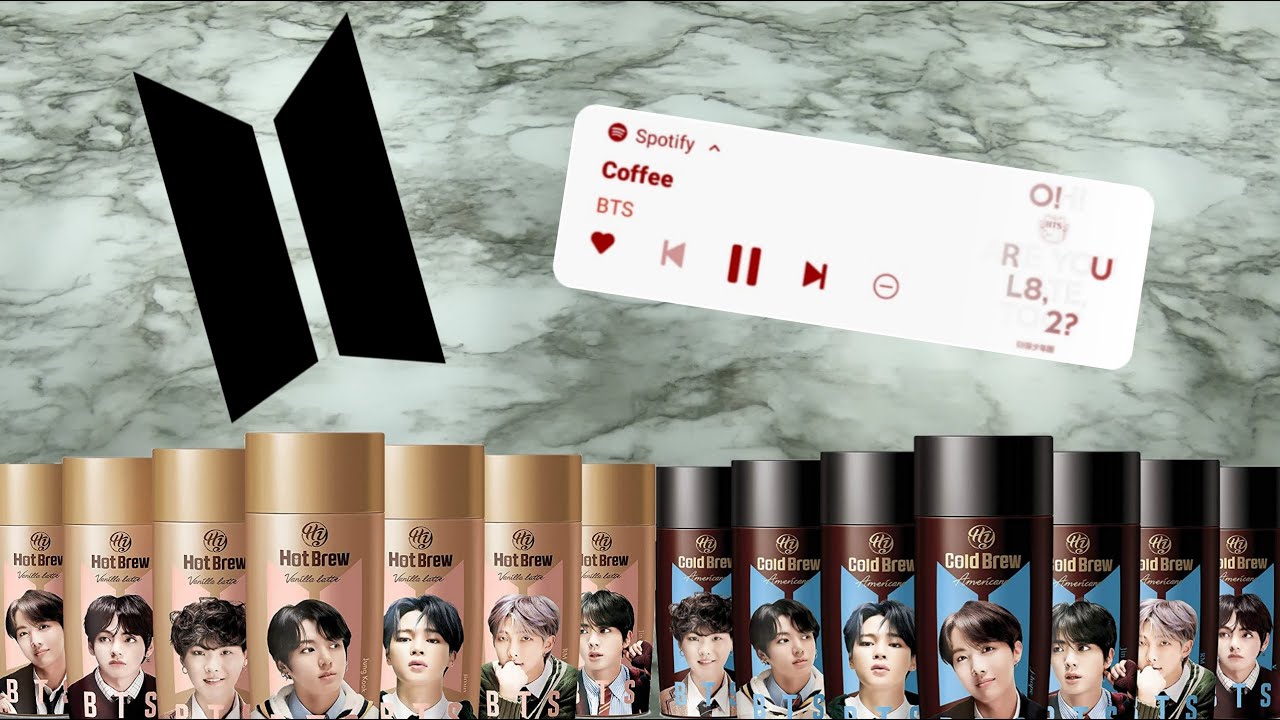 BTS Coffee Review! Did I really get all 7 members in 1 shot?!