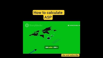 How to calculate ASP