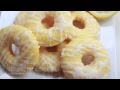 Baked Lemon Cake Donuts w/ Lemon Glaze