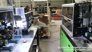 Co-Drip High Speed Flat Dripper Irrigation Pipe Extrusion Lines Are Batch Production