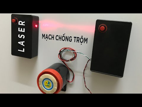 Video Chế chống trộm sử dụng tia Laze (Laser) - youtube
