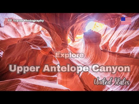 UPPER ANTELOPE CANYON, USA beautiful views in 2 minutes - TT Travel Photography