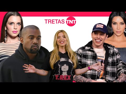 KIM KARDASHIAN + PETE DAVIDSON vs KANYE WEST + JULIA FOX: DO DIVÓRCIO À GUERRA CIVIL | TRETAS TNT