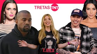 KIM KARDASHIAN + PETE DAVIDSON vs KANYE WEST + JULIA FOX: DO DIVÓRCIO À GUERRA CIVIL | TRETAS TNT