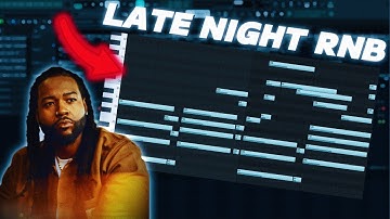 Making A VIBEY Late Night R&B Beat From Scratch! | FL Studio Cookup