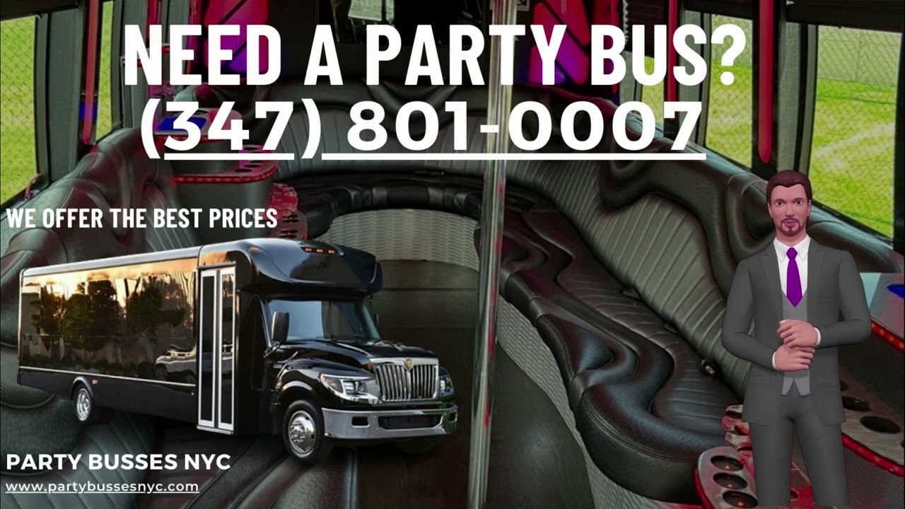 Tourist group party bus rental NYC