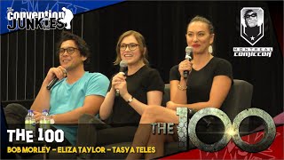 The 100 Cast Q&A Panel: Bob Morley, Eliza Taylor, Tasya Teles  Montreal Comiccon 2019