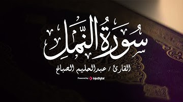 القارئ عبدالحليم الصباغ | سورة النمل