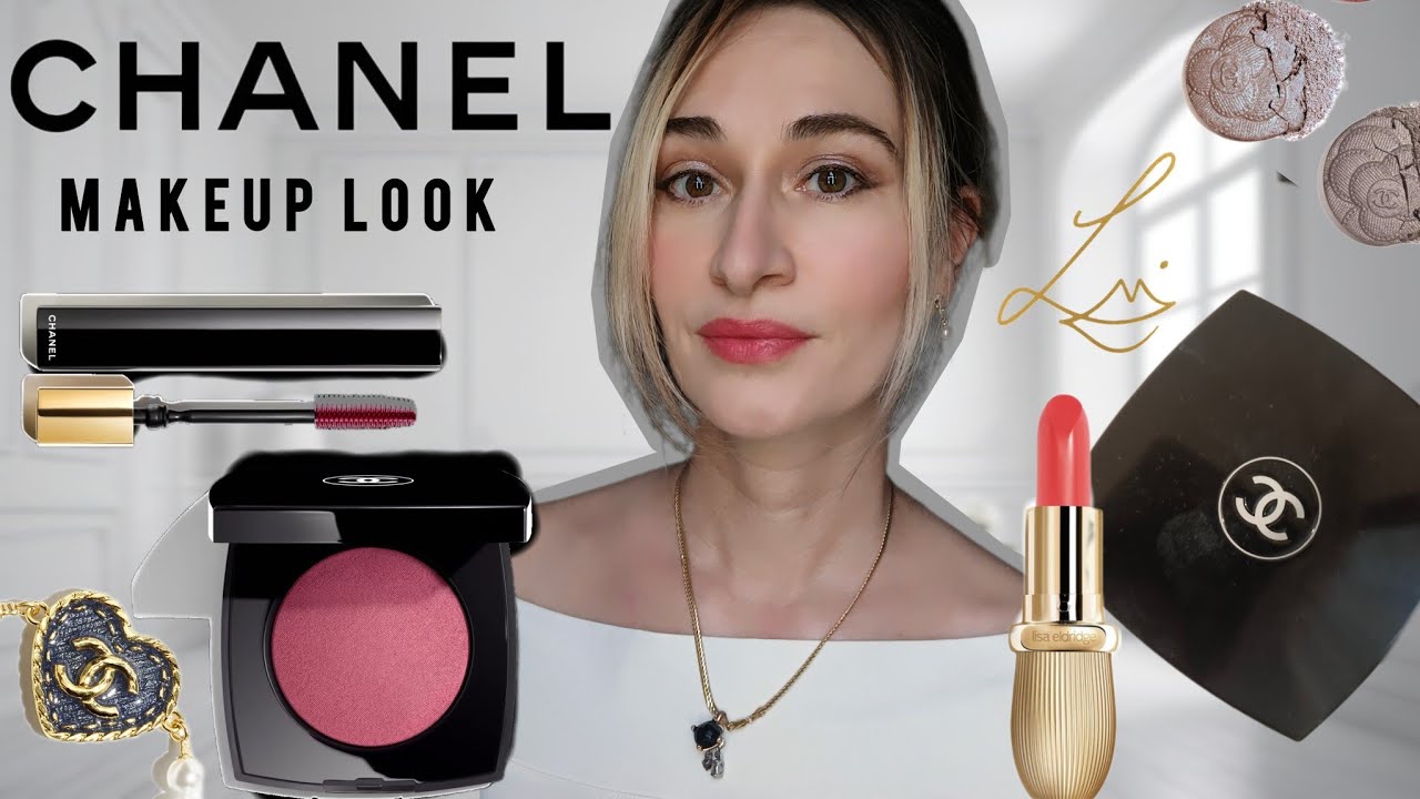 NEW Chanel Makeup Look |HOW TO Classic Tutorial + Eyeshadow Palette & Lisa Eldridge Lipstick Audrey