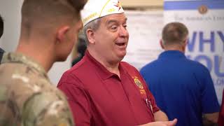 American Legion raises awareness at career fair