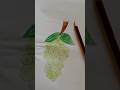 Satisfying Grapes Drawing 🍇 You Won't Believe It's Easy!