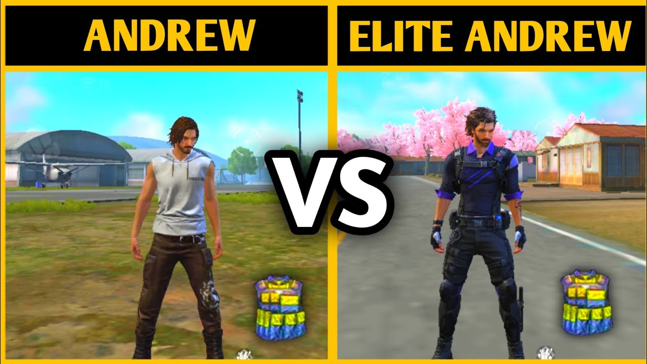 Andrew vs Elite Andrew health test 🔥 Andrew vs Elite Andrew Armor durability Comparison 🔥