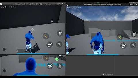 Unreal Engine Android Multiplayer Tutorial | Third-person shooter game | Weapon Ammo