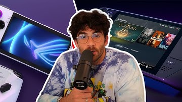 HasanAbi Reacts To Steam Deck and ROG Ally Comparisons