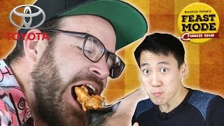 Soul Food Telephone Feast Mode Hunger Squad Sponsored By Toyota Rav4 Hybrid