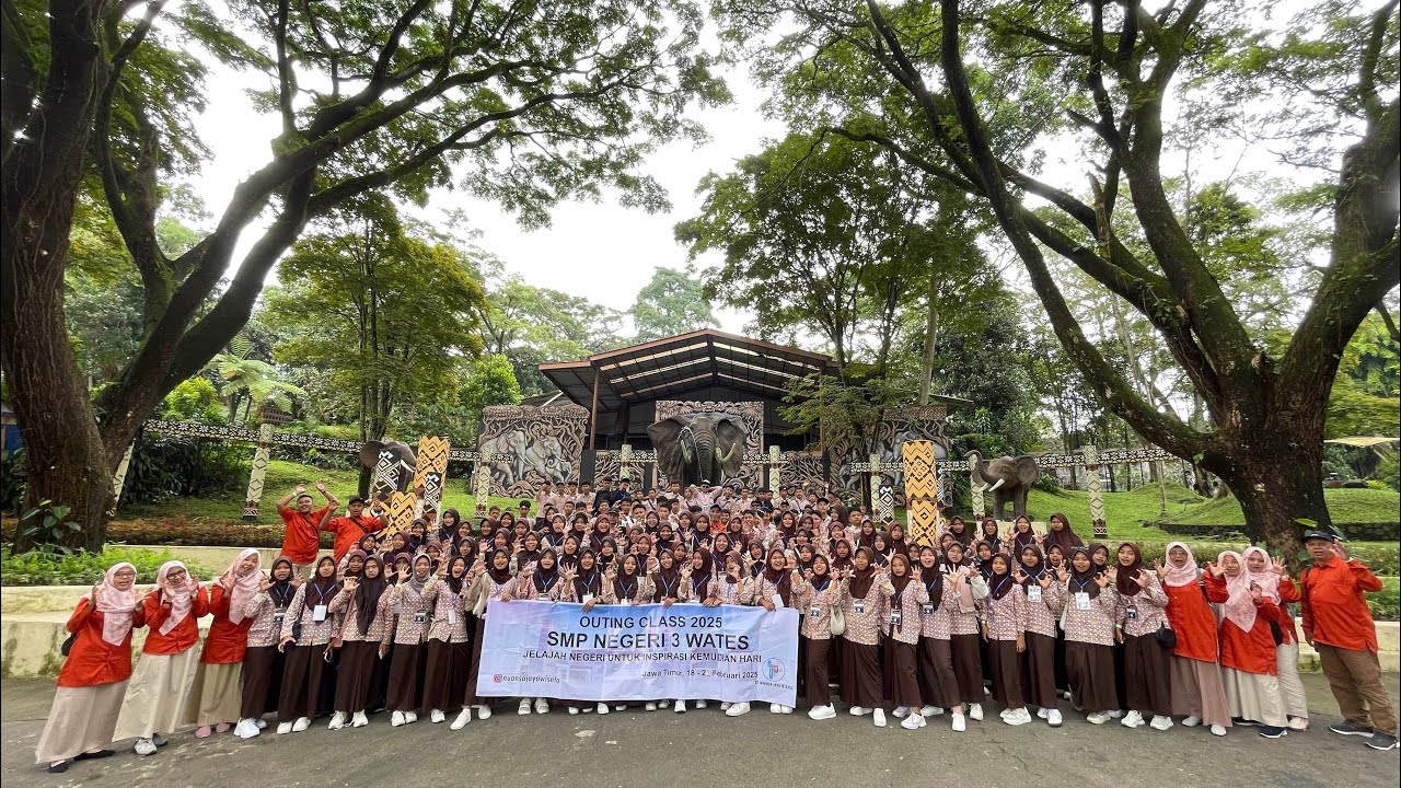 Outingclass 2025  Yogyakarta - Malang SMP 3 Wates  18 - 21 Februari 2025