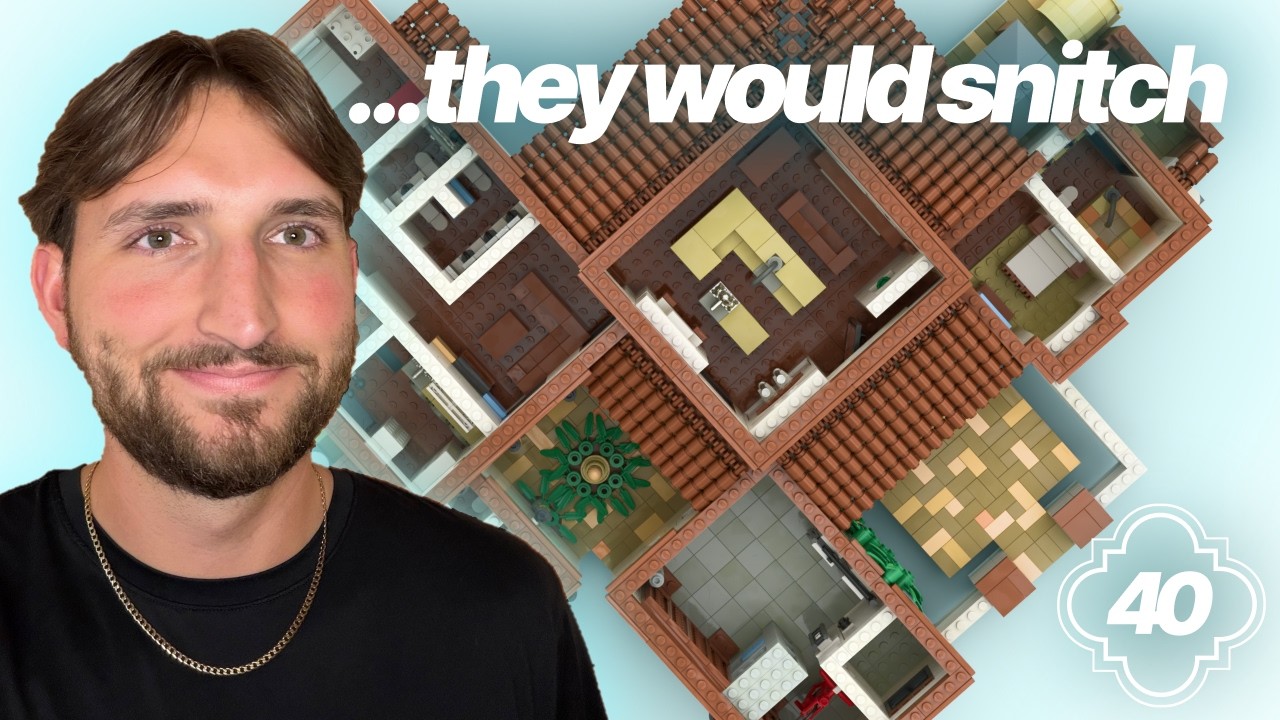 If These Walls Could Talk... Designing a LEGO set for my Dad - Day 40