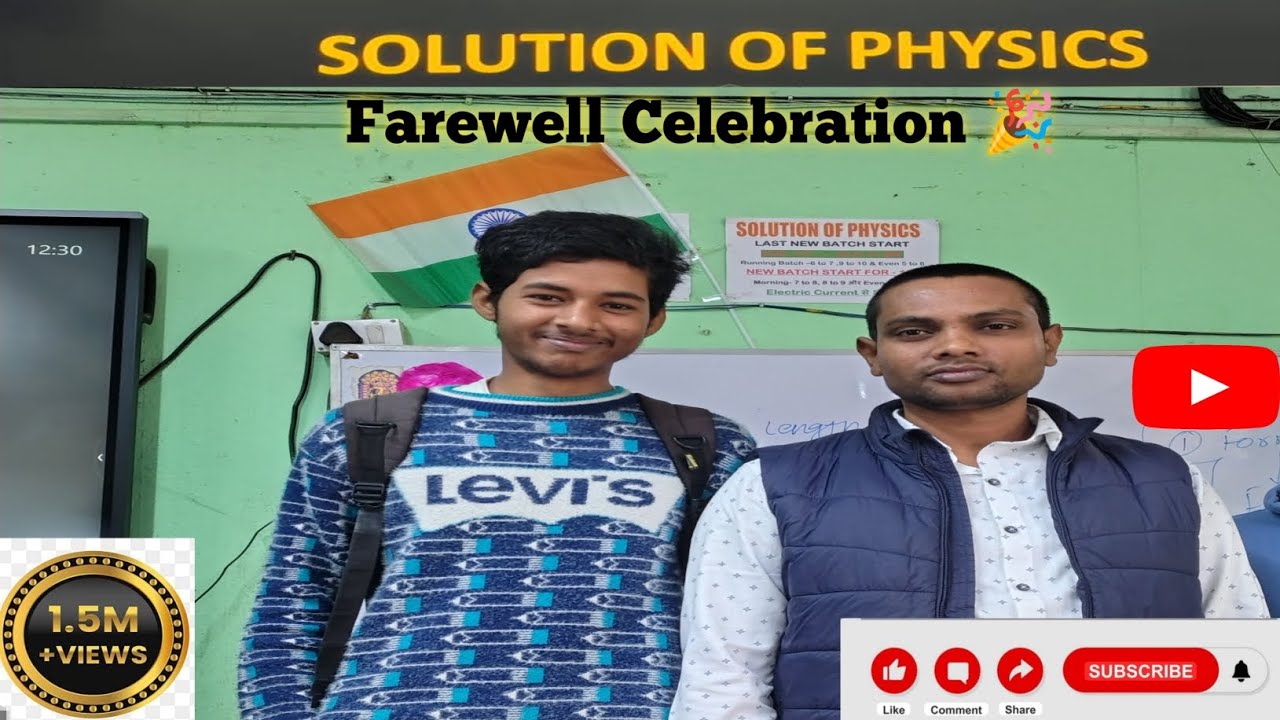 Farewell Me To Aaj Maja Aa Gaya 😊