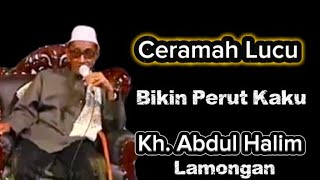 CERAMAH LUCU  POOL BIKIN PERUT KAKU KH. ABDUL HALIM LAMONGAN.