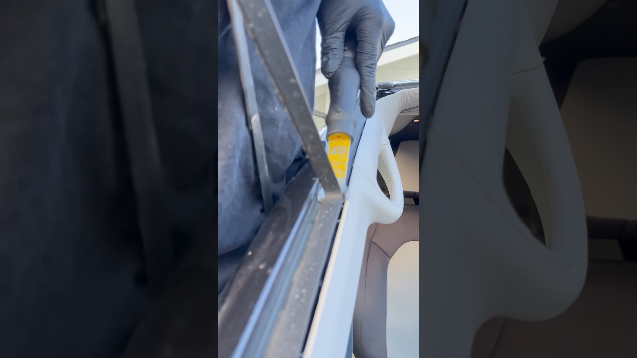 HOW TO: REMOVE WINDSHIELD GLUE 