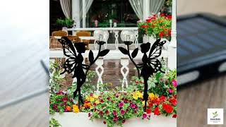 Review - Ouddy Decor 2 Pack Solar Fairy Garden Decor
