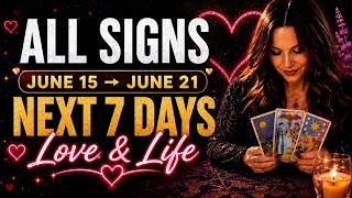 ALL SIGNS ⚡ What’s Coming For You This Week In Love & Life — June 15th-21st