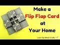 Make Flip Flap Card at Your Home (DIY) | Learn By Watch Crafts