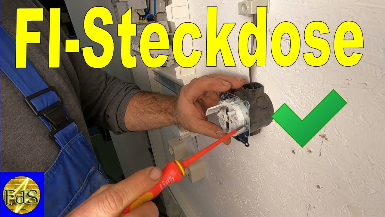 Teil 2 : FI Schalter Steckdose nachrüsten 😲 Elektrik im Altbau RCD bei Nullung die Möglichkeiten