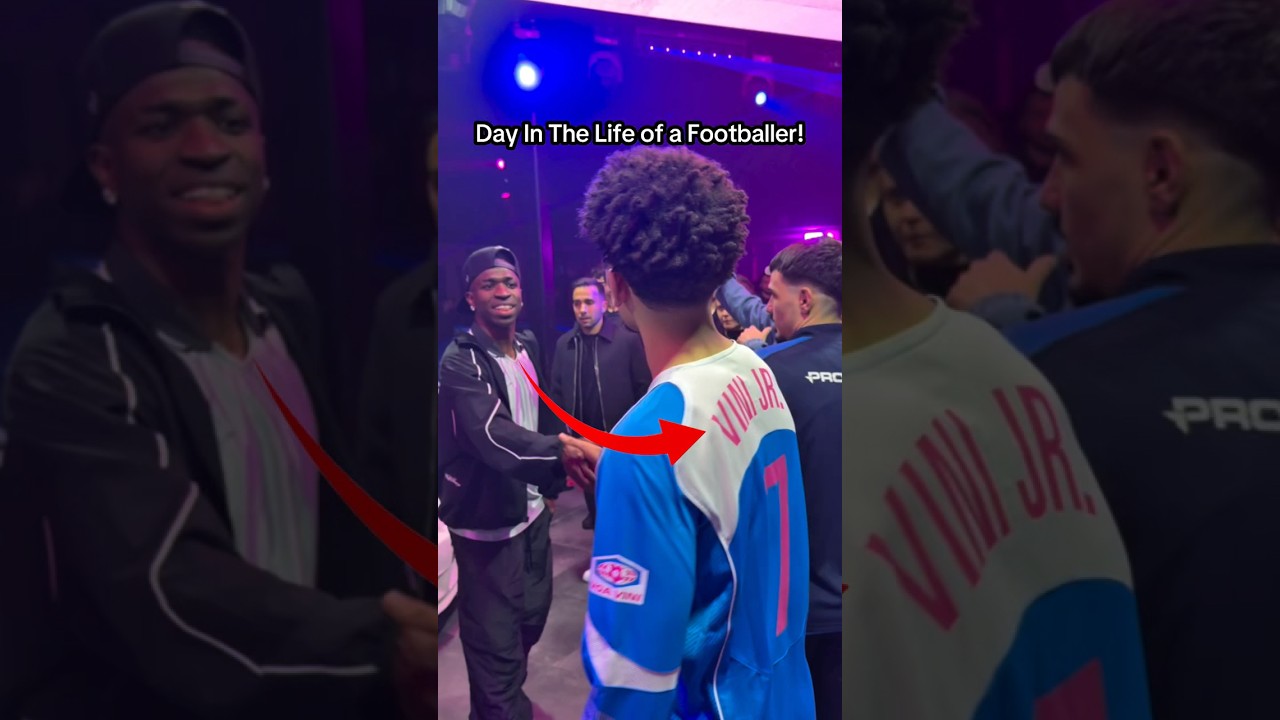 Come meet Vinicius Jr with us 👀🔥 #vinicius #viniciusjr #realmadrid #nike #footballer